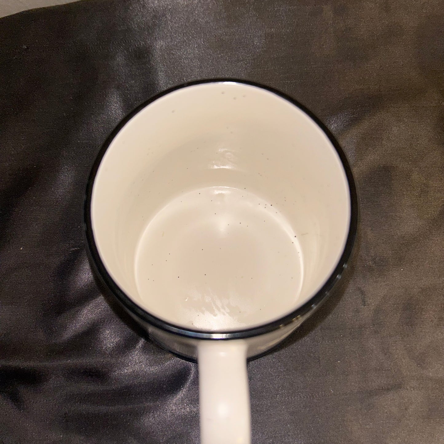 Mug White & Black with “G” Letter monogram 12oz