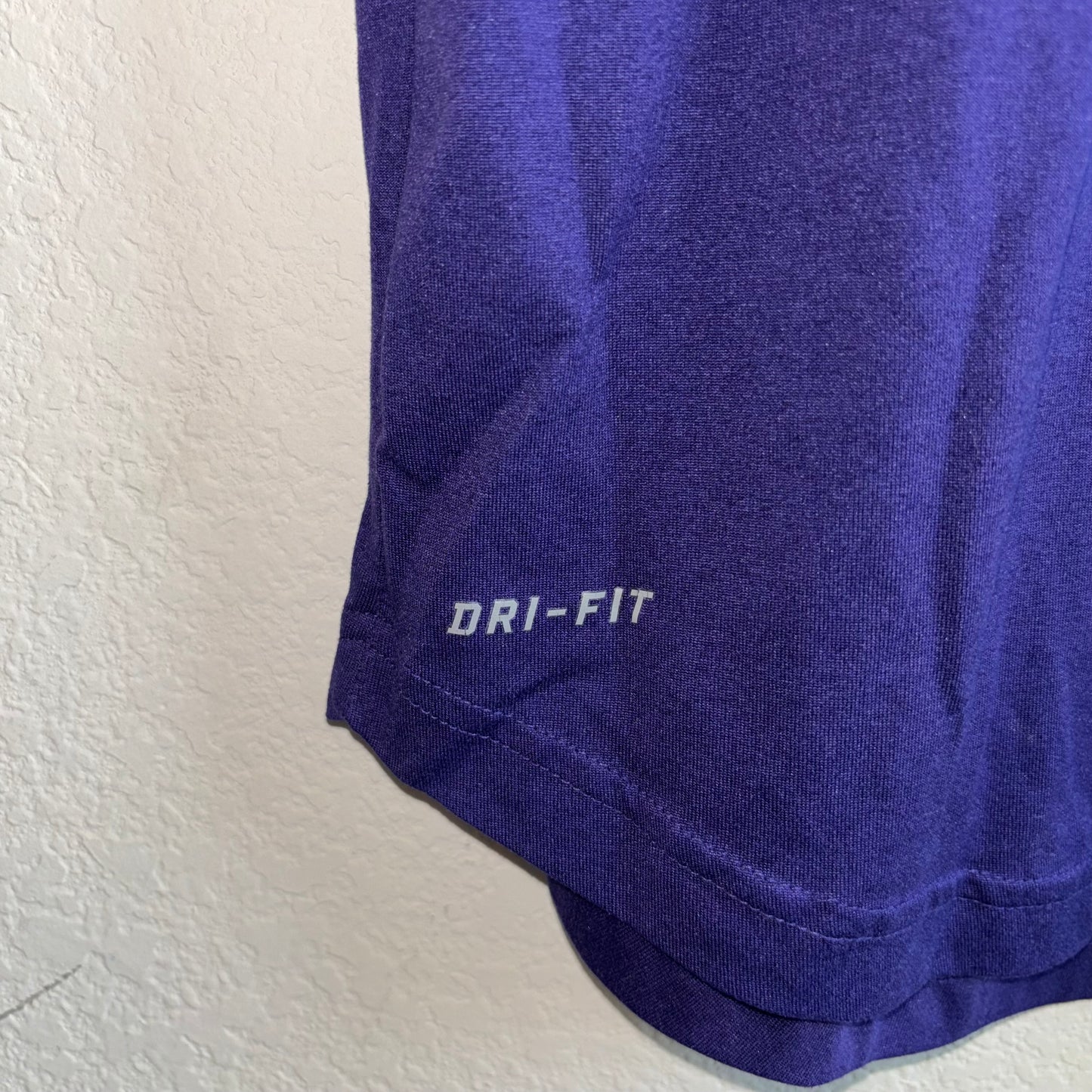 Texas Christian University (TCU) Purple & Gray Nike Dri-Fit Shirt