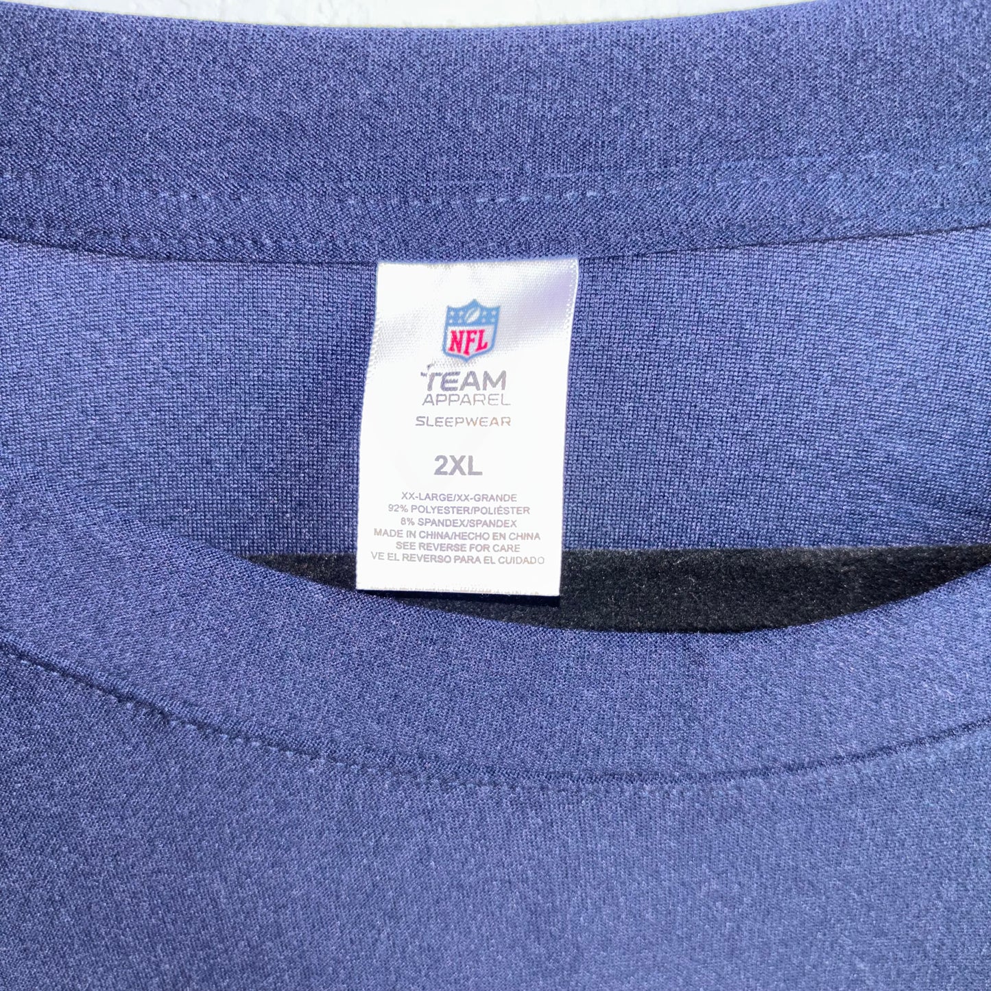 Dallas Cowboys Blue NFL 2XL Long Sleeve Shirt