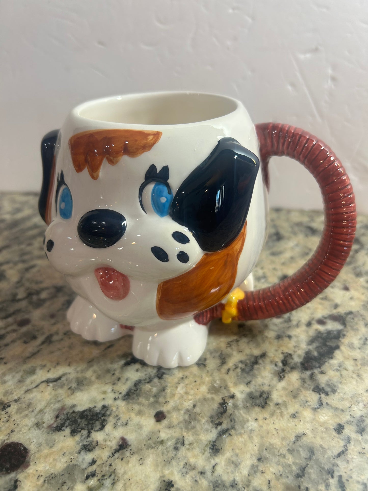 Cute Blue Eye Dog Mug 3D