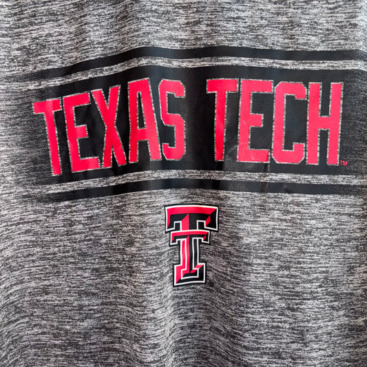 Texas Tech Gray,Black and Red Colosseum Large Long Sleeve shirt