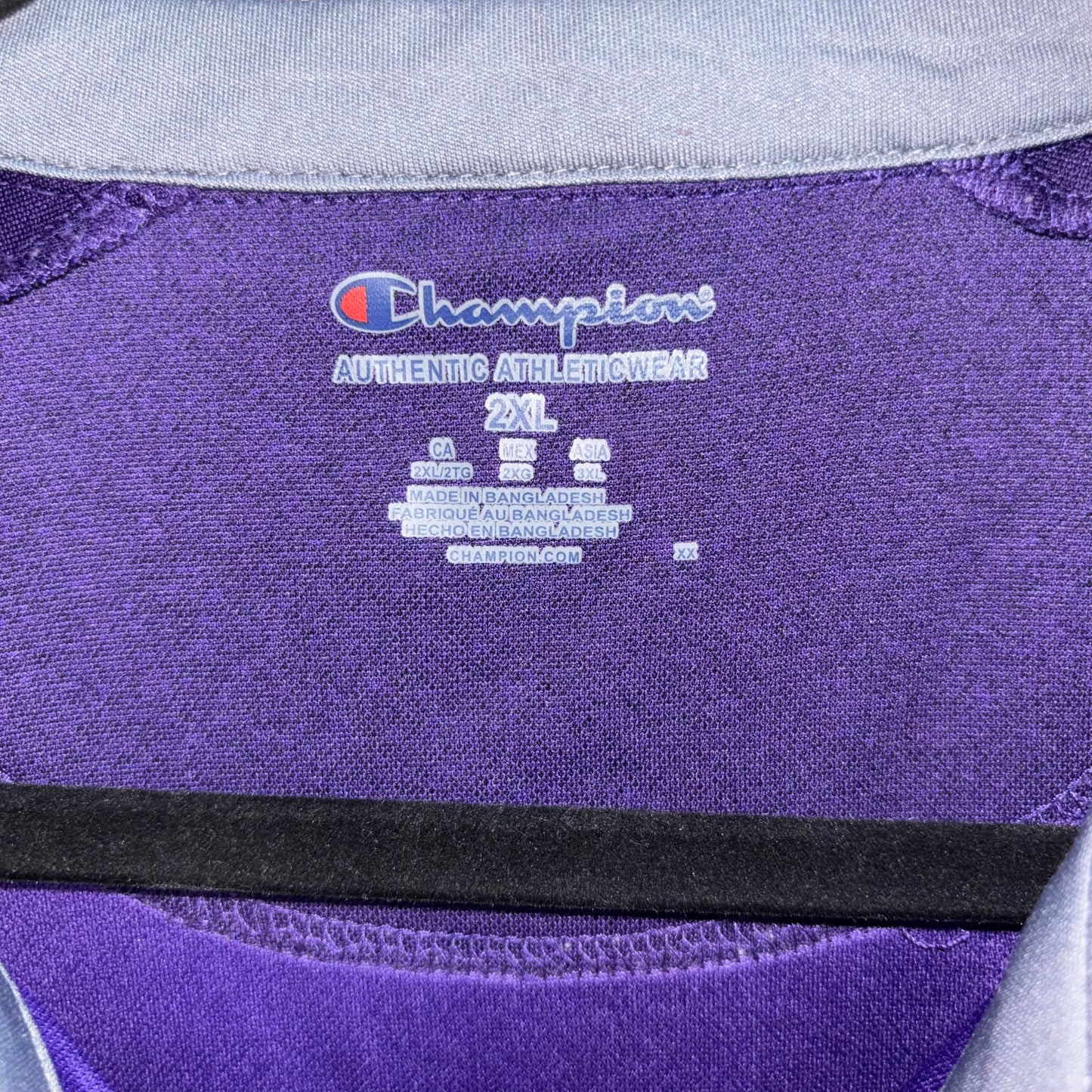 Texas Christian University (TCU) Purple Men’s 2XL Polo by Champion