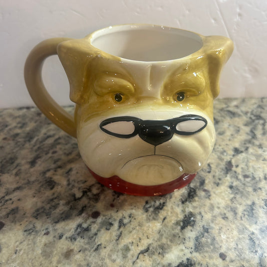 Bull Dog Mug 3D