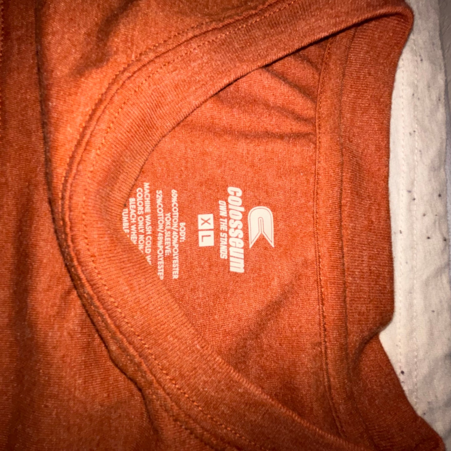 Texas Longhorns Orange & White Sweatshirt