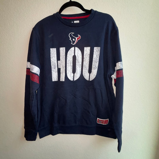 NFL Houston Texans Blue Sweatshirt size medium