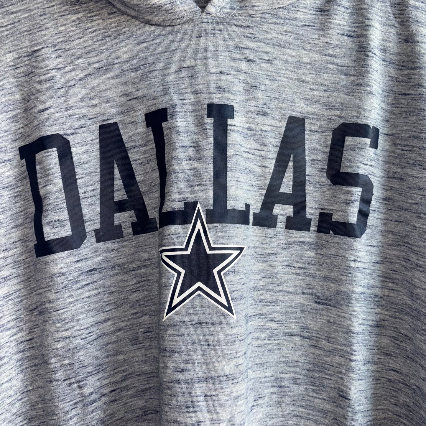 Authentic Dallas Cowboys Men’s Gray Hoodie Long Sleeve Shirt(XL)
