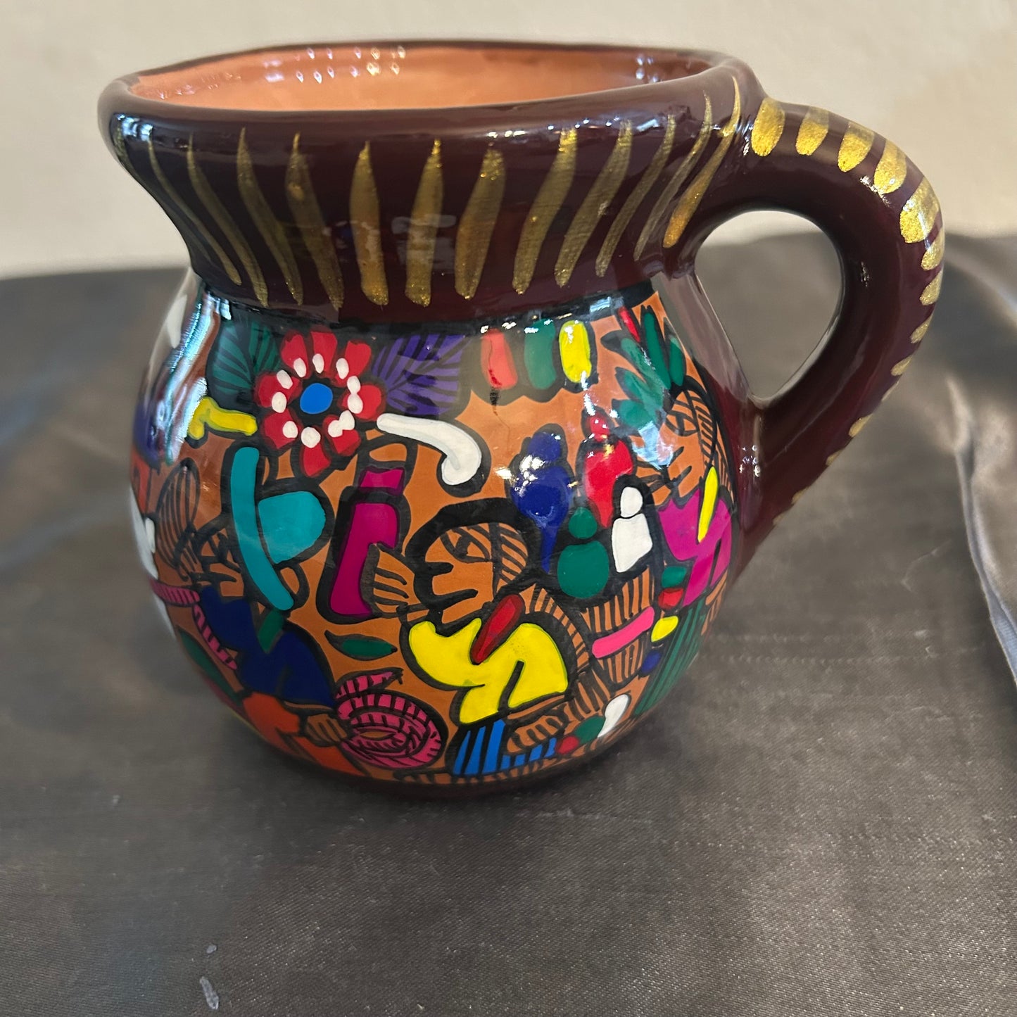 Mug Mexican Colorful Handmade 12oz