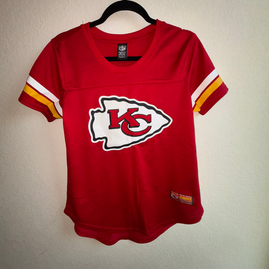 Women’s NFL Team Apparel Kansas City Chiefs Jersey #60 size medium