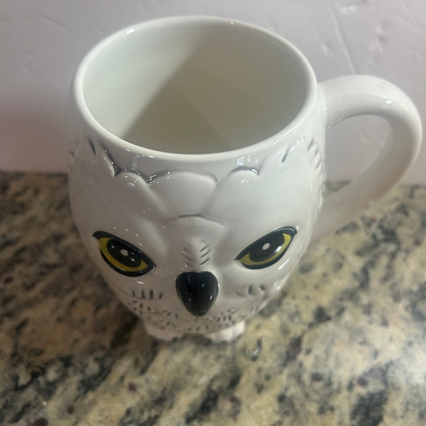 White Owl Mug 3D