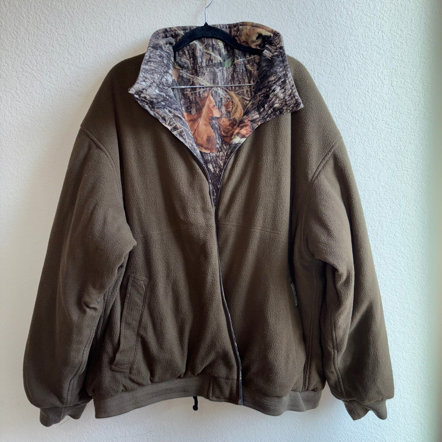 Lewis and Clark Camo hunting jacket reversible Thinsulated size 2 XL men’s