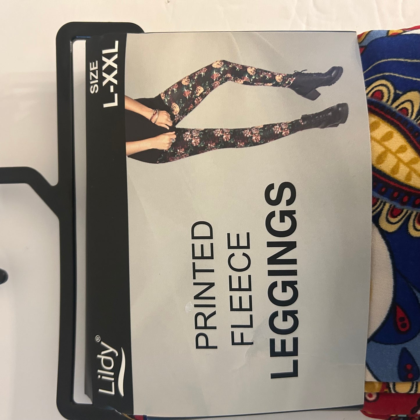LILDY colorful leggings size large – 2XL