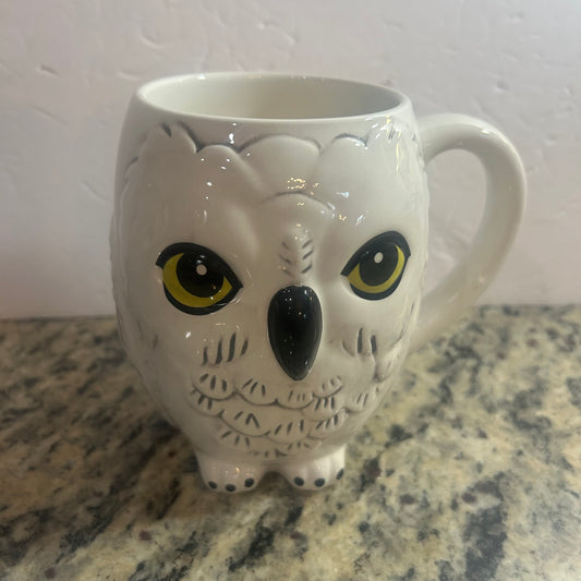 White Owl Mug 3D