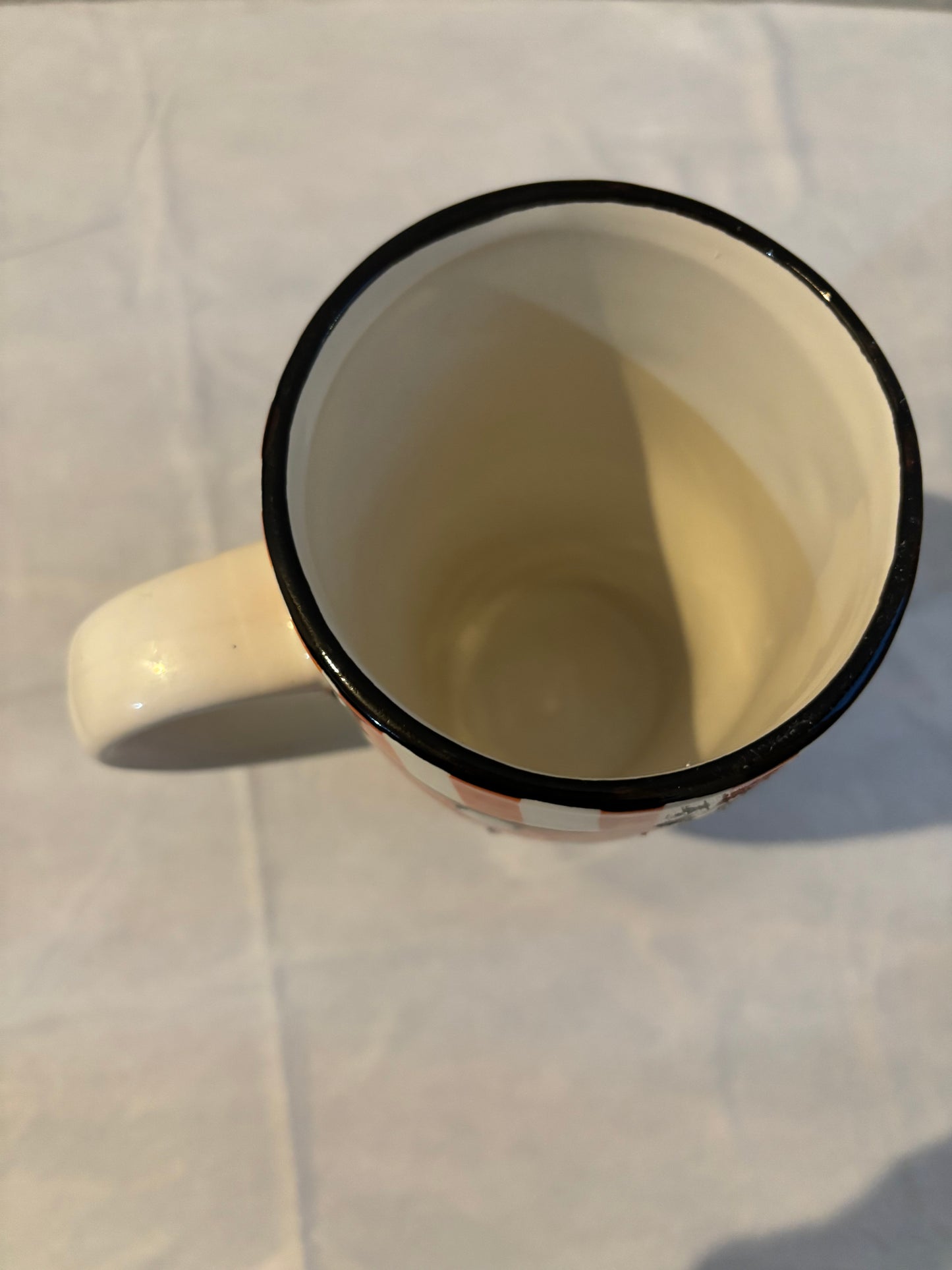 Oklahoma State University OSU Cowboys Orange & White Mug