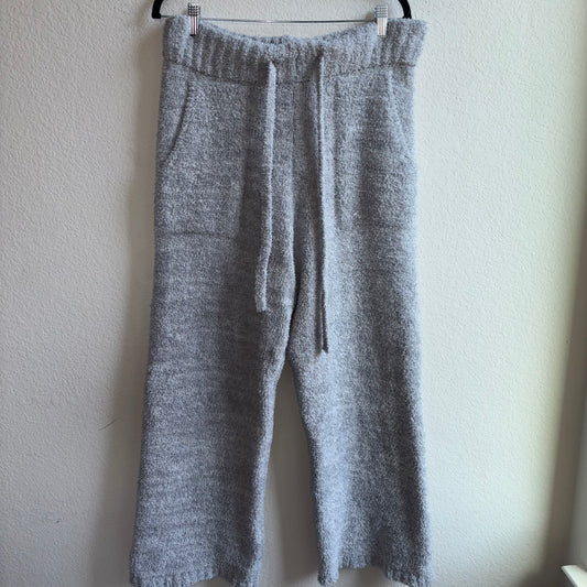 Gray knit lounge pants women’s size large