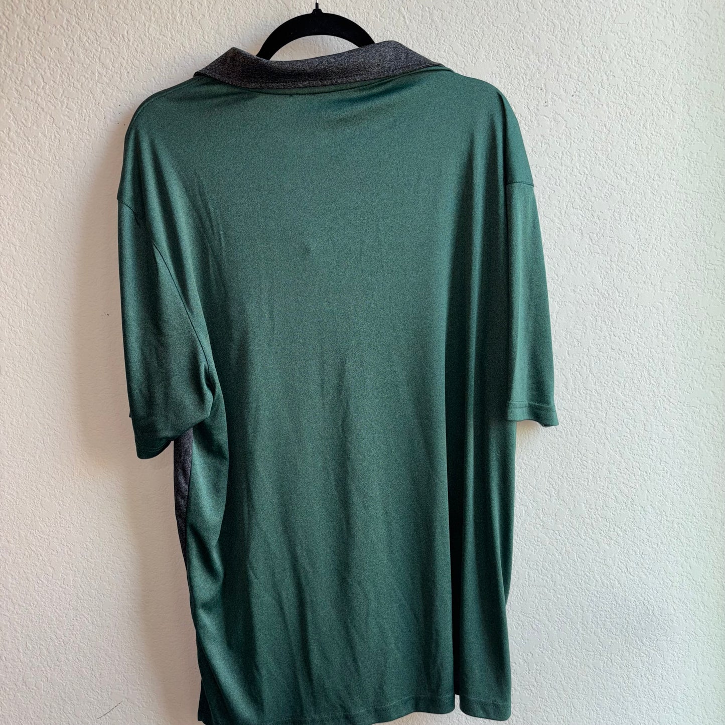 Baylor University Green and Dark Gray Men’s Polo Shirt 2XL
