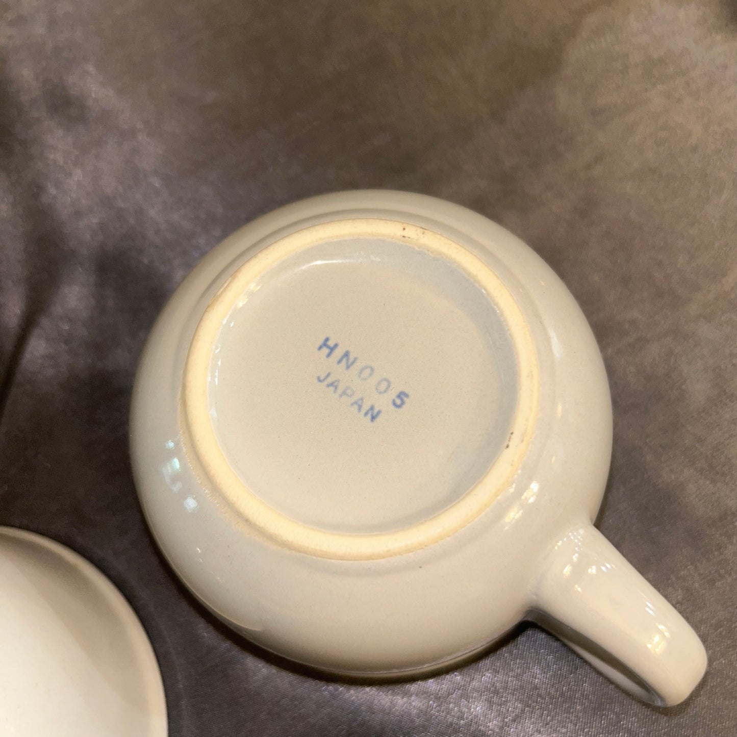 Mug Set of 2 pale gray made in Japan 8oz