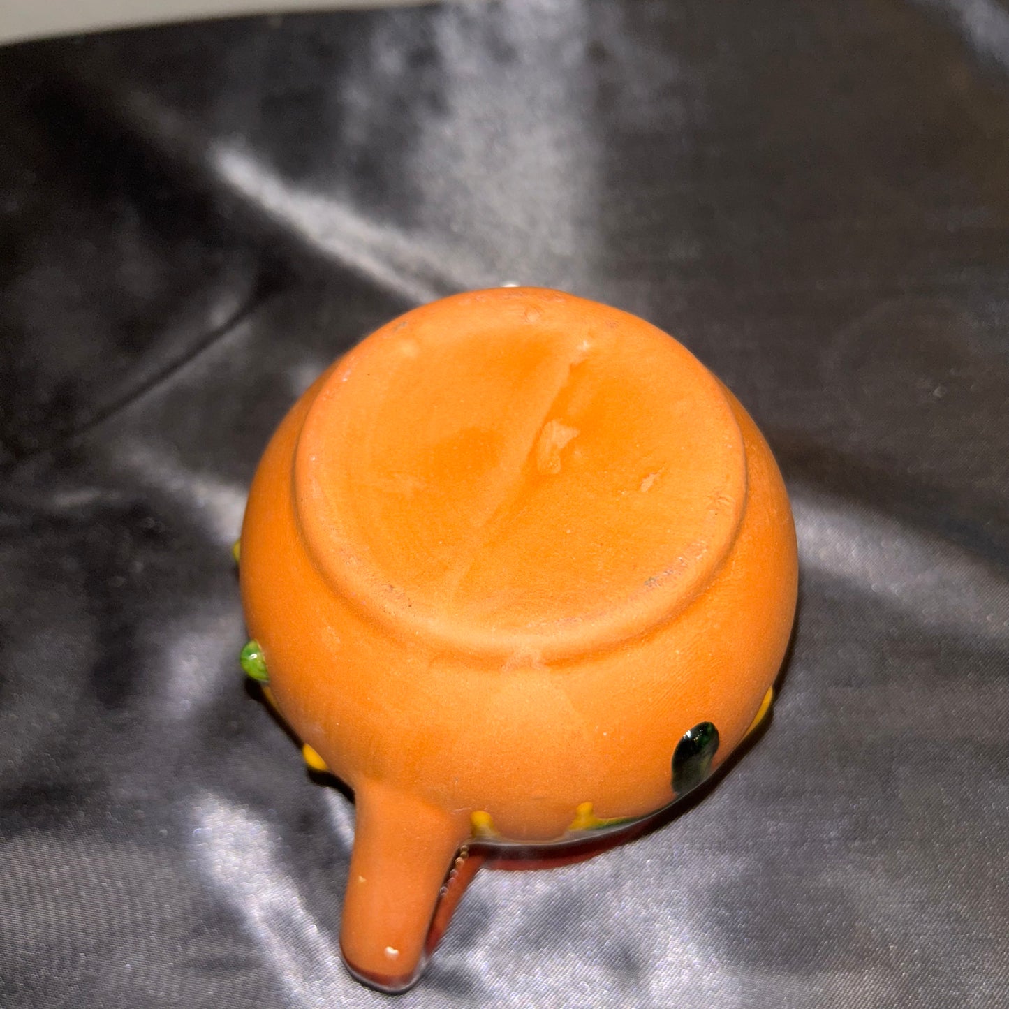 Mug Mexican Pottery handcrafted colorful original 8oz