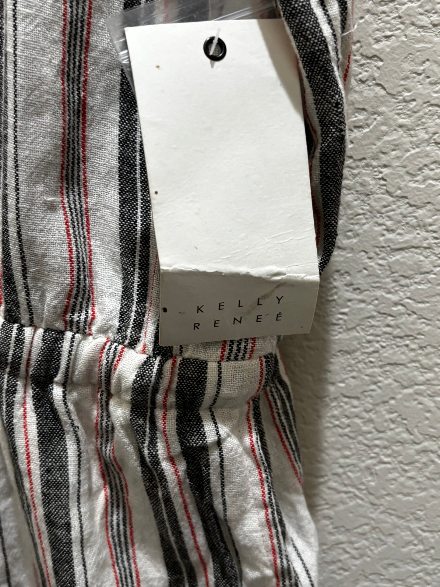 Kelly Renee Women’s Striped Romper Shorts size XL