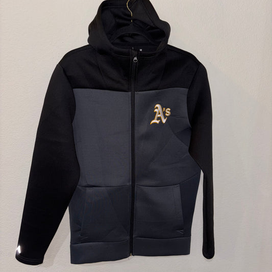 Oakland A’s Black Hoodie Jacket by ANTGUA new without tags
