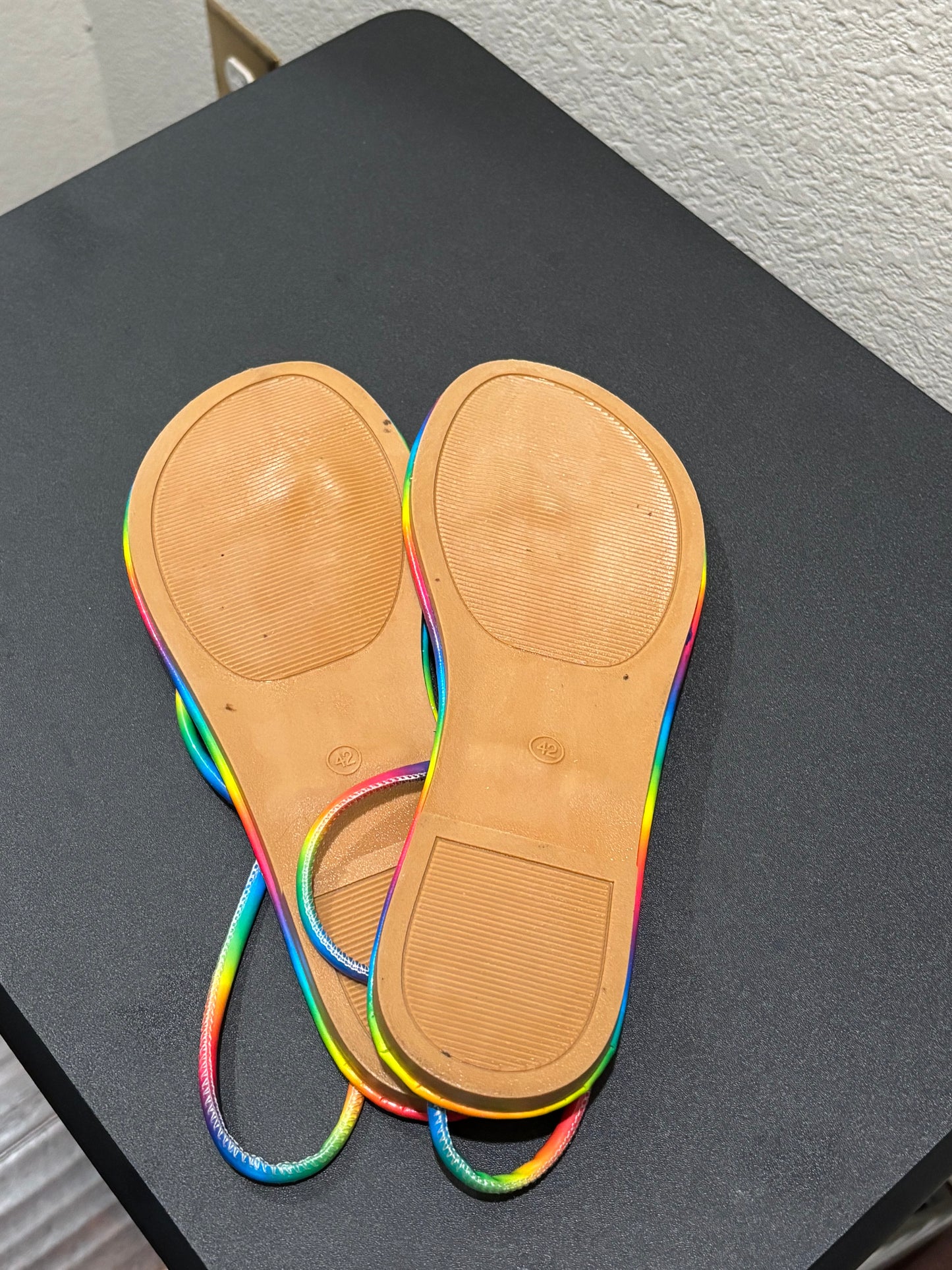 Rainbow Design Women’s Sandals size 42 (9-10)