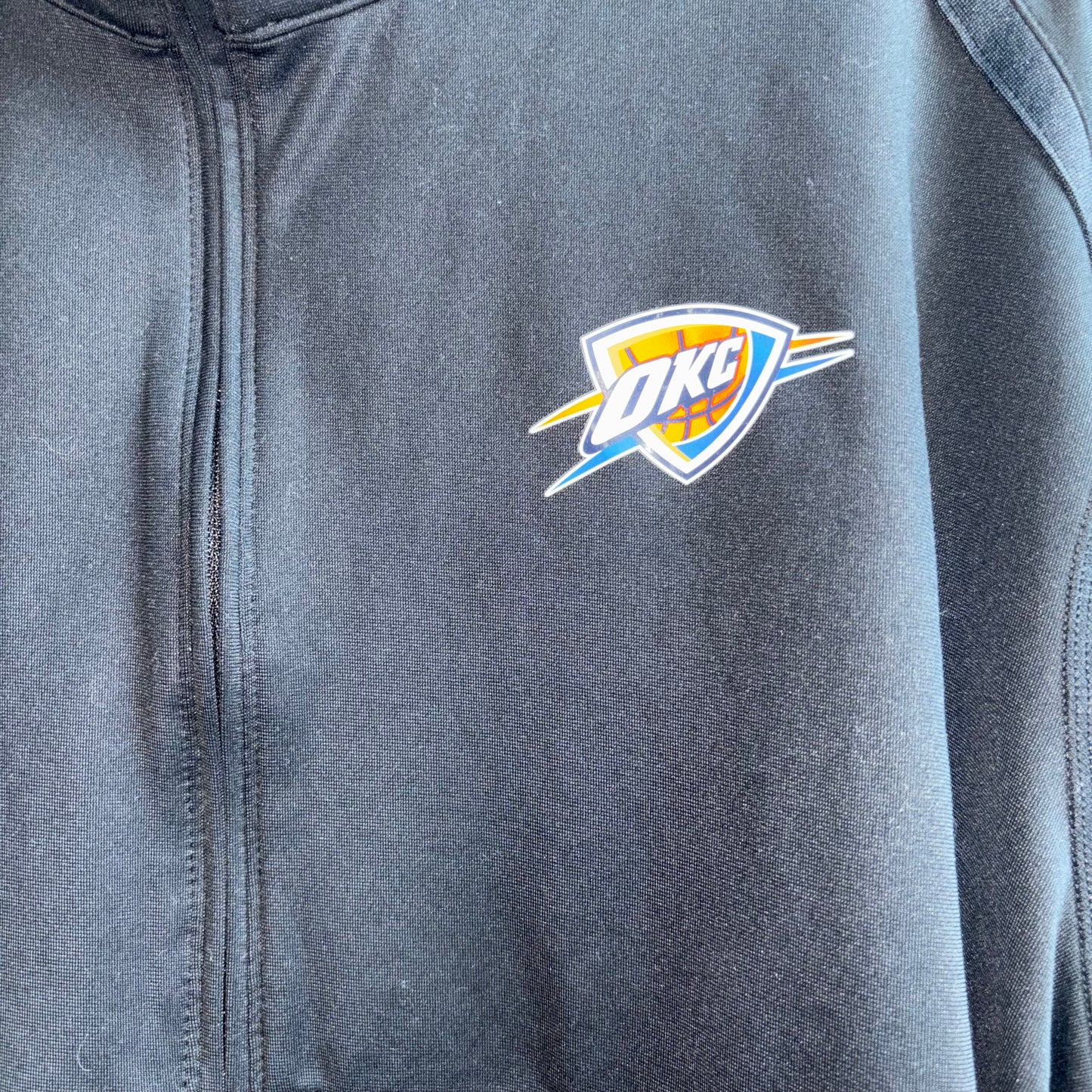 Nike OKC Thunder Dri fit long sleeve black shirt XL NWT