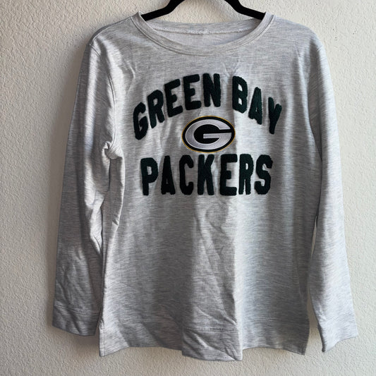 Green Bay Packers Gray and Green Sweatshirt Women’s Medium
