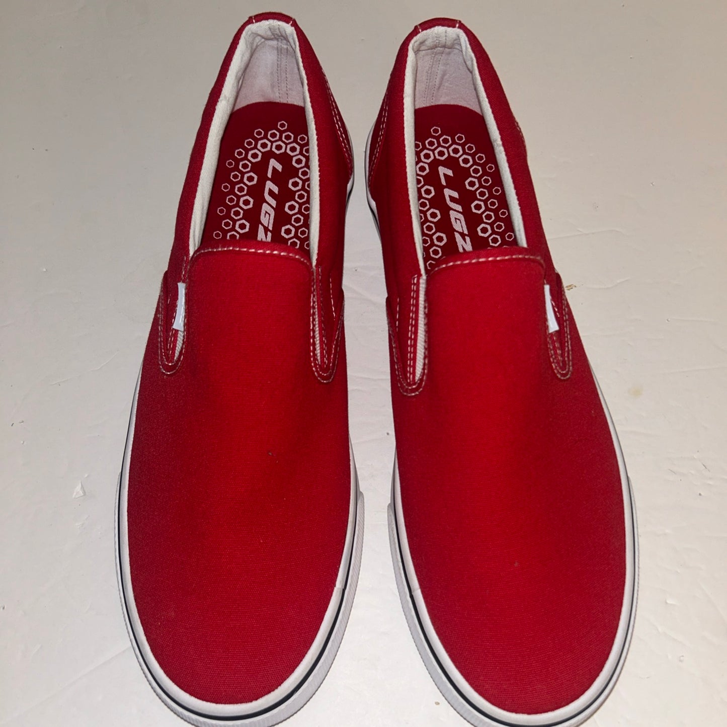 Lugz Red Slip On Men’s Size 11.5