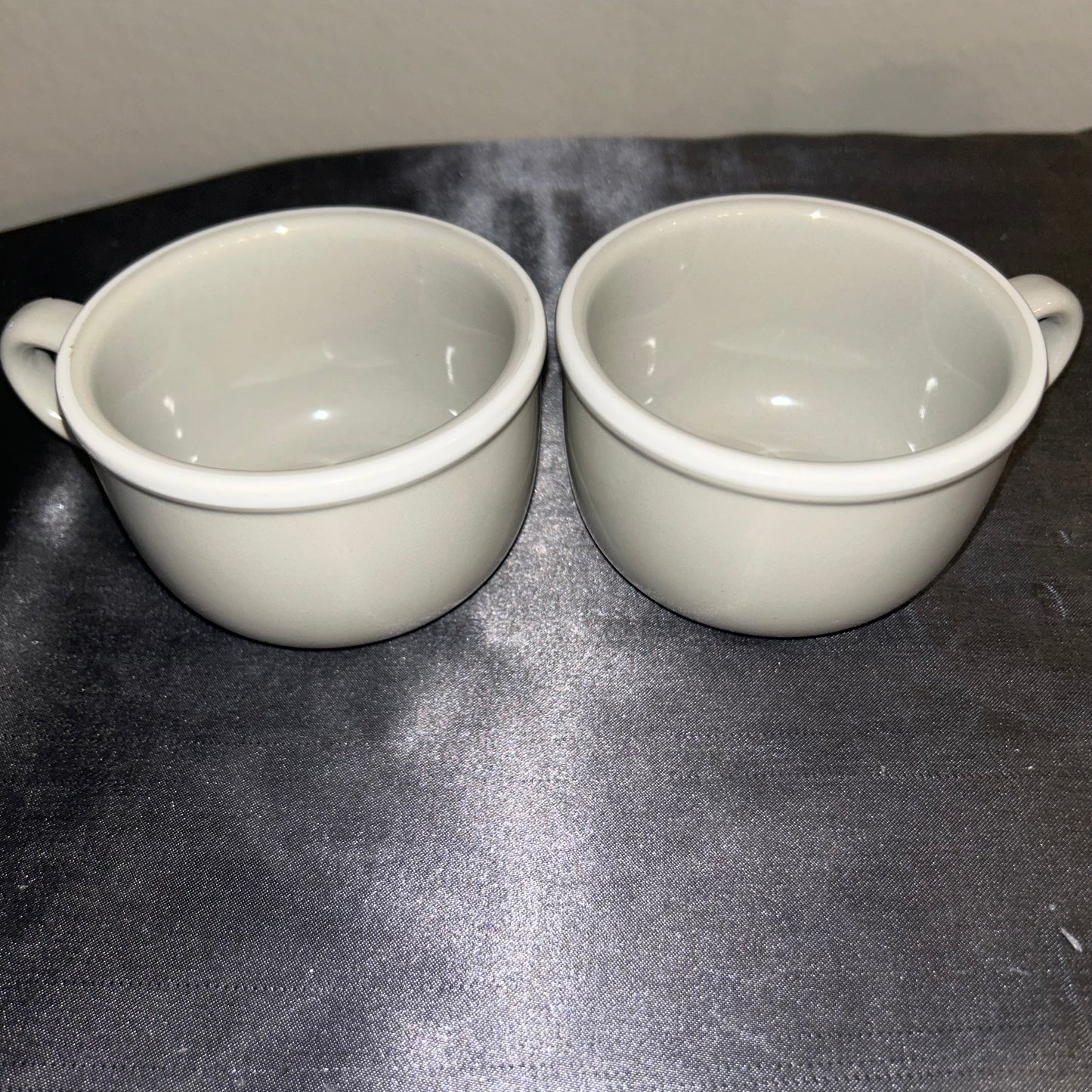 Mug Set of 2 pale gray made in Japan 8oz