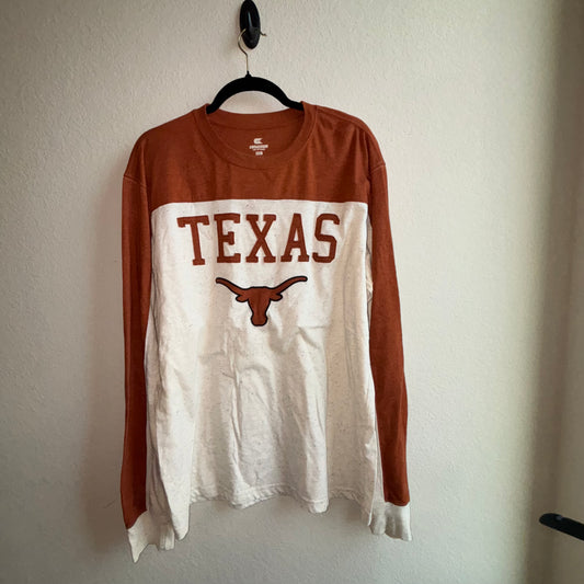Texas Longhorns Orange & White Sweatshirt