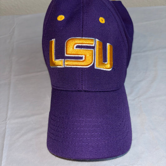 Louisiana State University SEC Purple Fitted Adjustable Hat