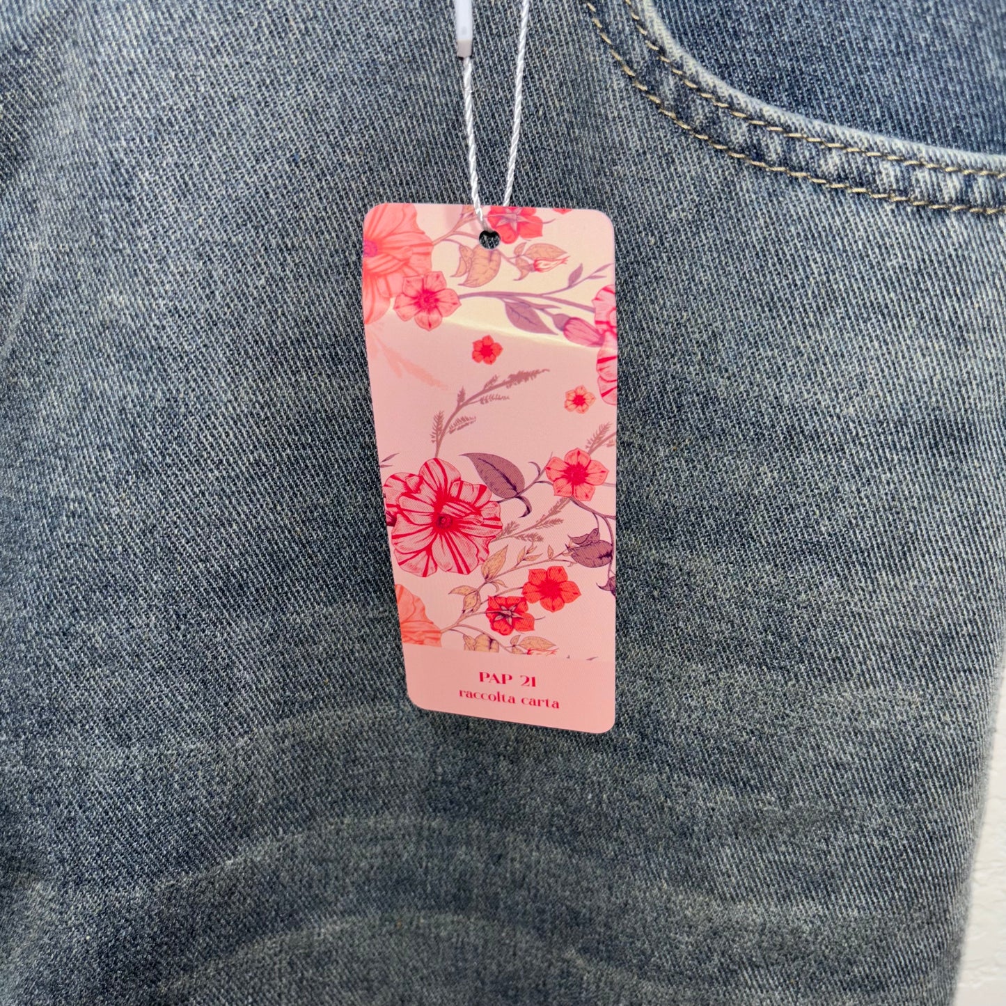 Jean Maxi skirt with ruffles women’s 1X new with tags by SHEIN