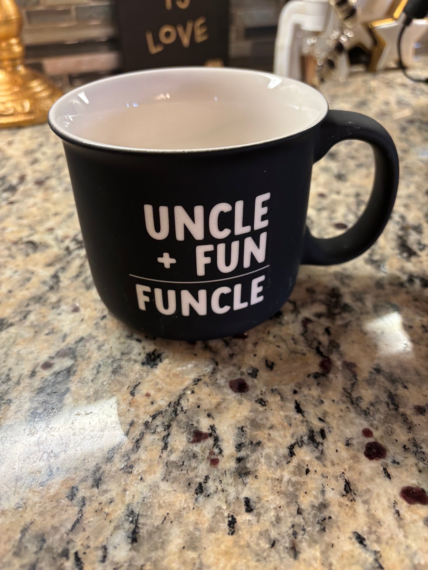 Uncle + Fun =FUNCLE MUG