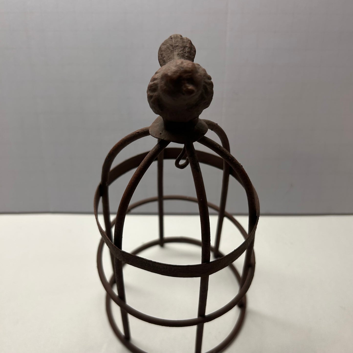 Brown metal Bird Cage Home Decor