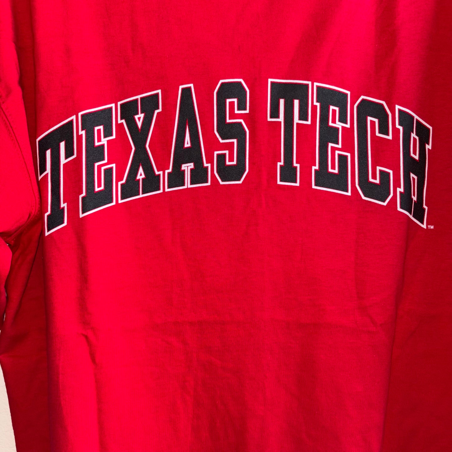 Texas Tech Red Heavyweight TShirt Size XL by Jansport NWT
