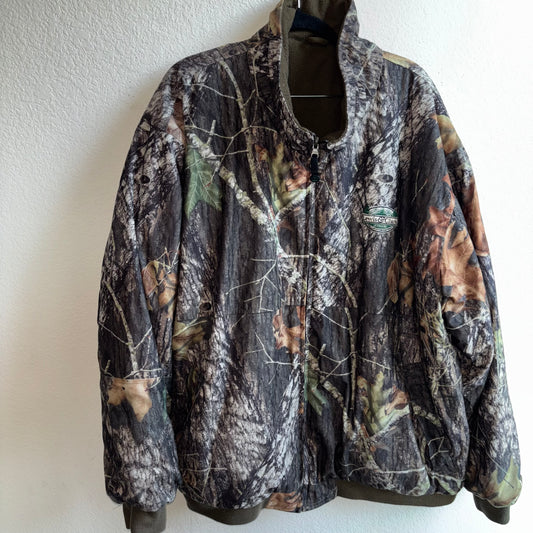 Lewis and Clark Camo hunting jacket reversible Thinsulated size 2 XL men’s