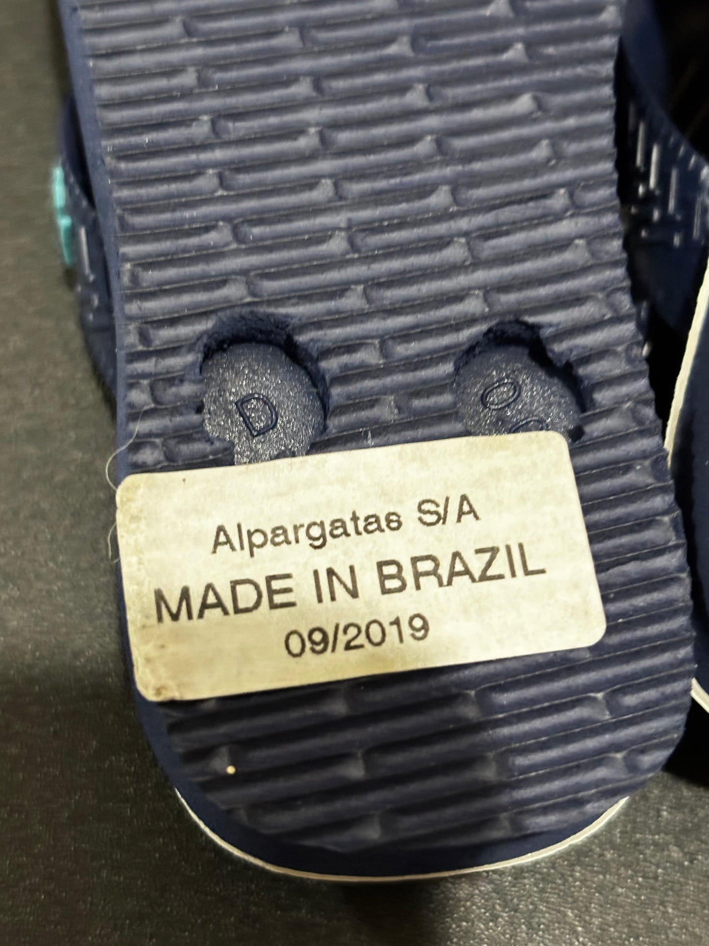 Havaianas Kids Blue Flip Flops size 8C