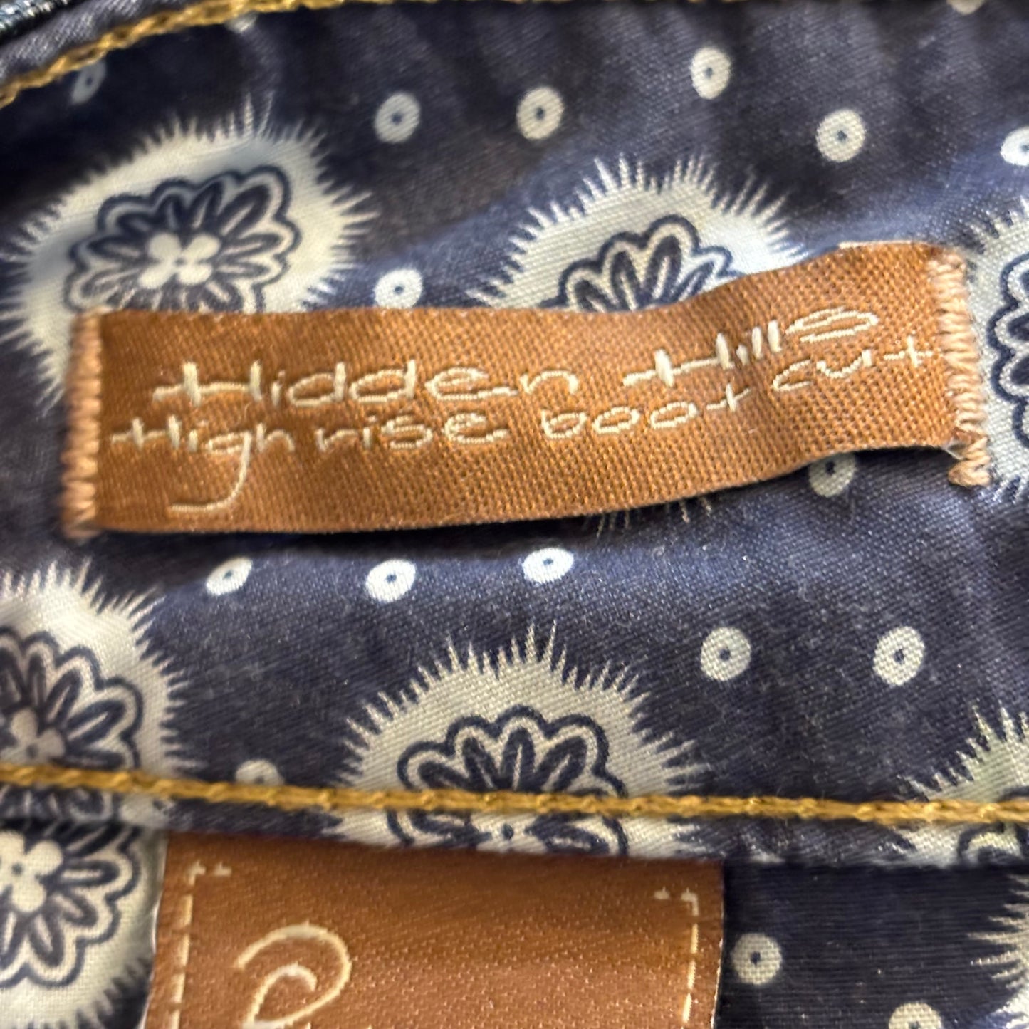 Paige women’s blue bootcut jeans, size 30