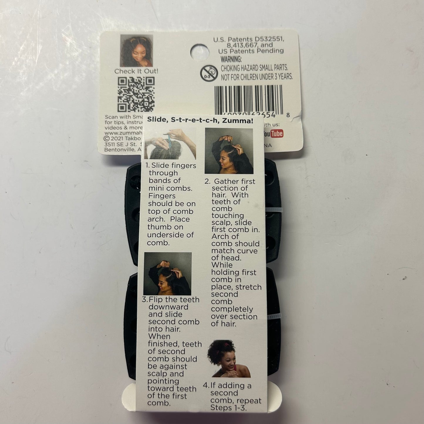 Zumma Hair-clips (2 piece)