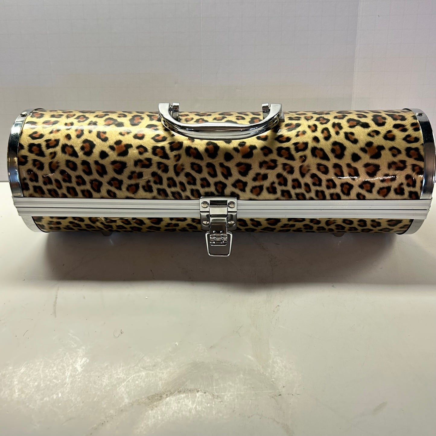 Leopard Wine Bottle Holder Carry Case