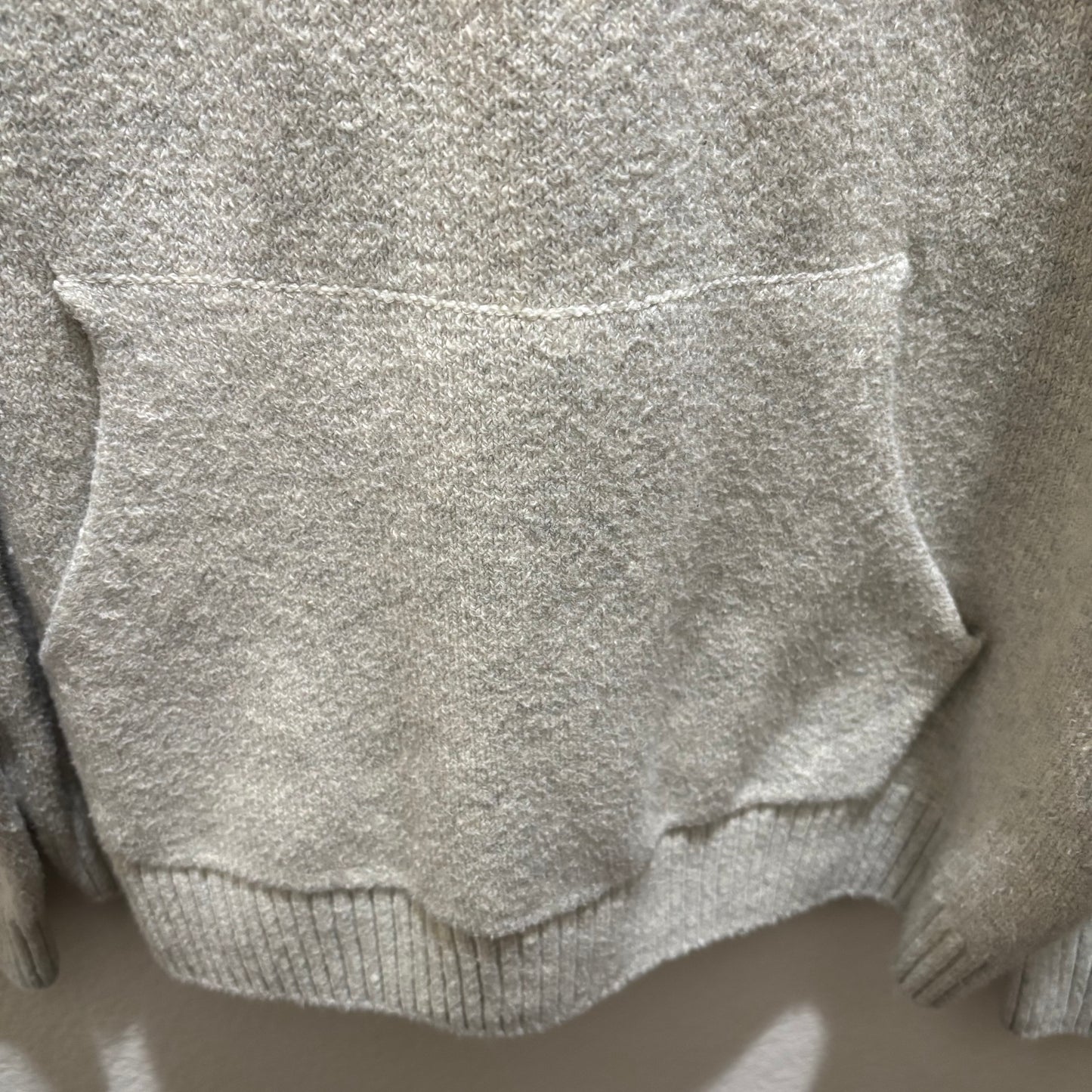 Old Navy, blue geometric pattern hoodie sweater men’s size large