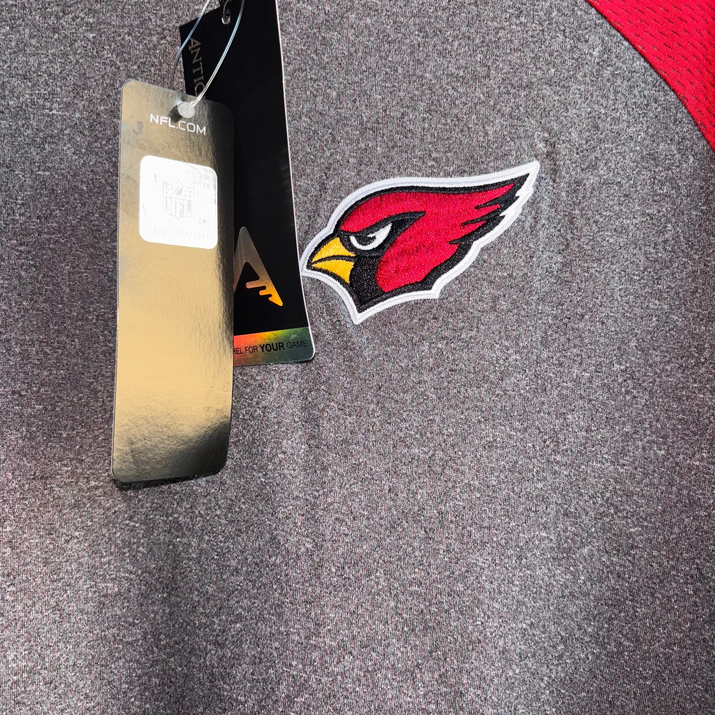 NFL Arizona Cardinals Long Sleeve Hoodie Shirt 2XL NWT Antigua