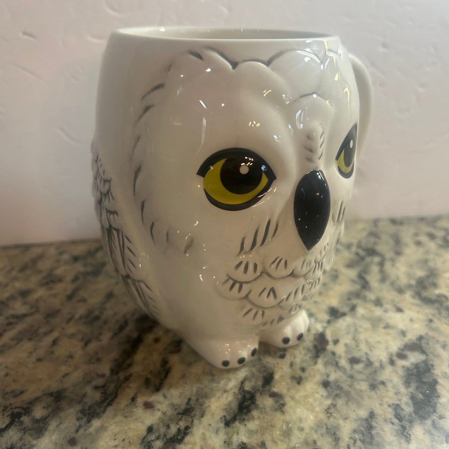 White Owl Mug 3D