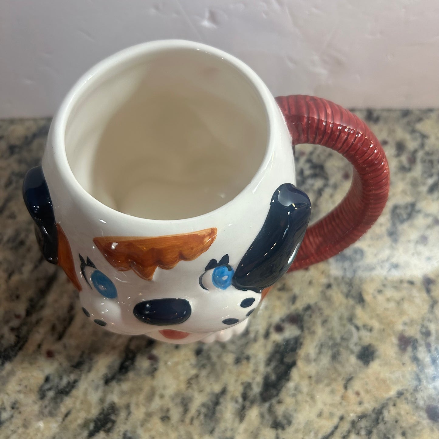 Cute Blue Eye Dog Mug 3D