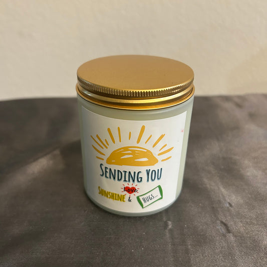 Candle “Sending You Sunshine” Fragrant