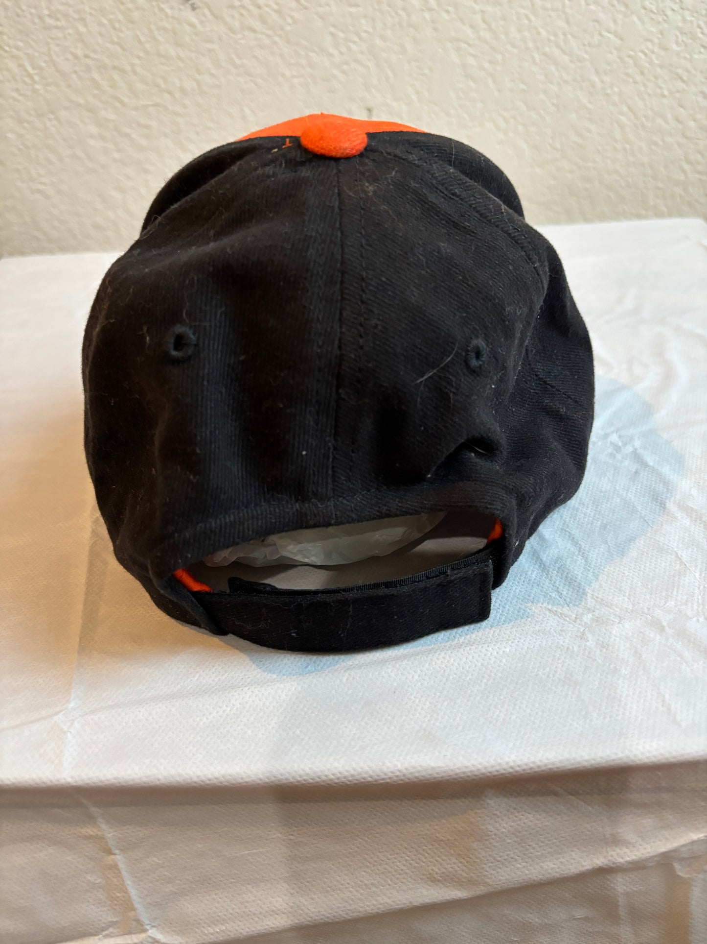 Orange & Black OSU Baseball Adjustable Hat