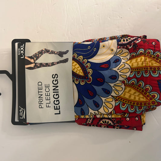 LILDY colorful leggings size L – 2XL new with tags