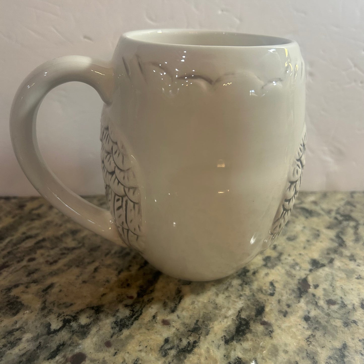 White Owl Mug 3D