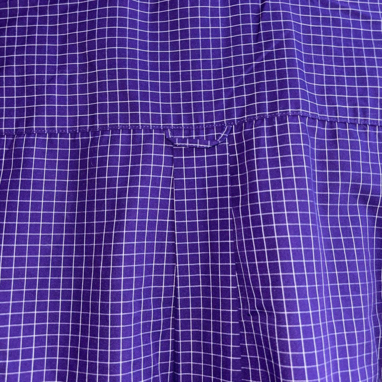 TCU Purple w/ Thin White Lines Long Sleeve Polo