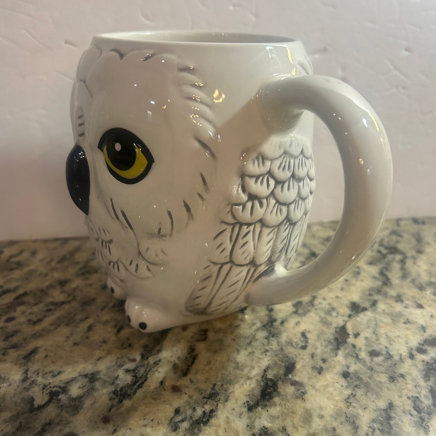 White Owl Mug 3D