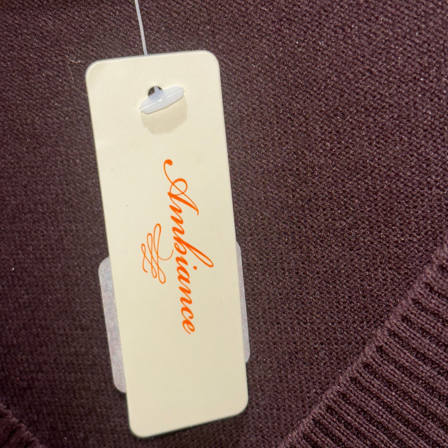 Womens Expresso Brown V neck sweater size 1X